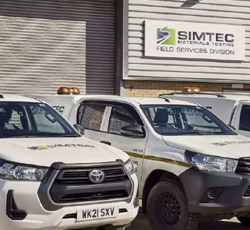 Simtec Head Office and Vehicles